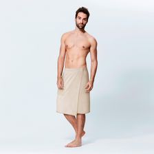 Zdjęcie Spod Igły I Nitki Ręcznik Męski Do Sauny Kilt Active S/M Beżowy - Karczew