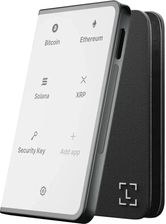 Portfel sprzętowy do kryptowalut i NFT Ledger Stax + etui, szary