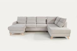 Zdjęcie Narożnik rozkładany beżowy HAMAR lewy - Sierpc