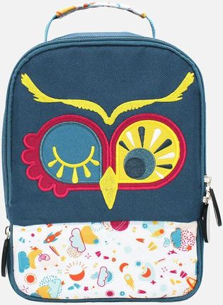 Mały plecak piknikowy - Sowa Astros granatowy 20 x 15 x 26 cm, 3+