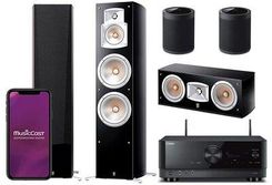 Yamaha Kino domowe RX-V6A + NS-777 + NS-C444 + WX021 Czarny 