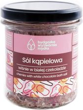 Zdjęcie Bydgoska Wytwórnia Mydła Sól Kąpielowa Wiśnie W Białej Czekoladzie 300g - Trzebinia
