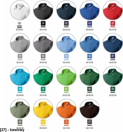 Malfini Urban 219 - Adler Koszulka Polo Męska, Kawowy M - zdjęcie 2