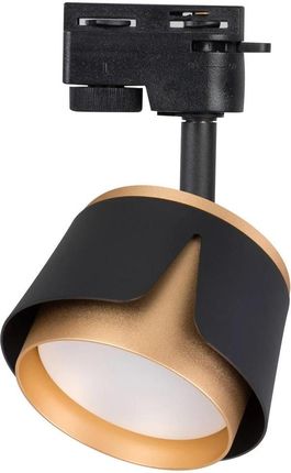 Lampa na szynę 1F XD-IK256B czarno złota na GX53