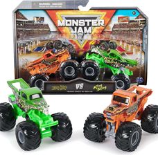 Spin Master Monster Jam 2 pojazdy Monster Truck 1:64 Bog Hog vs King Sling