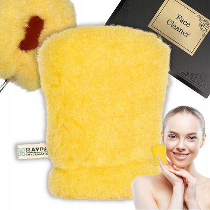 Raypath gąbka Face Cleaner 10 x 8cm do peelingu Twarzy ciała i Dekoltu