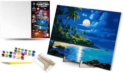 Zdjęcie Qbee Malowanie Po Numerach Światło Księżyca 40X50Cm - Morąg