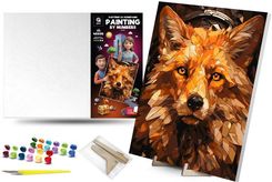 Zdjęcie Qbee Malowanie Po Numerach Czerwony Lis 40X50Cm - Dąbrowa Tarnowska