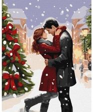 Zdjęcie Ideyka Malowanie Po Numerach Zimowy Romans 40X50Cm - Opalenica