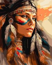 Zdjęcie Qbee Malowanie Po Numerach Wojownik Tuzemka 40X50Cm - Morąg