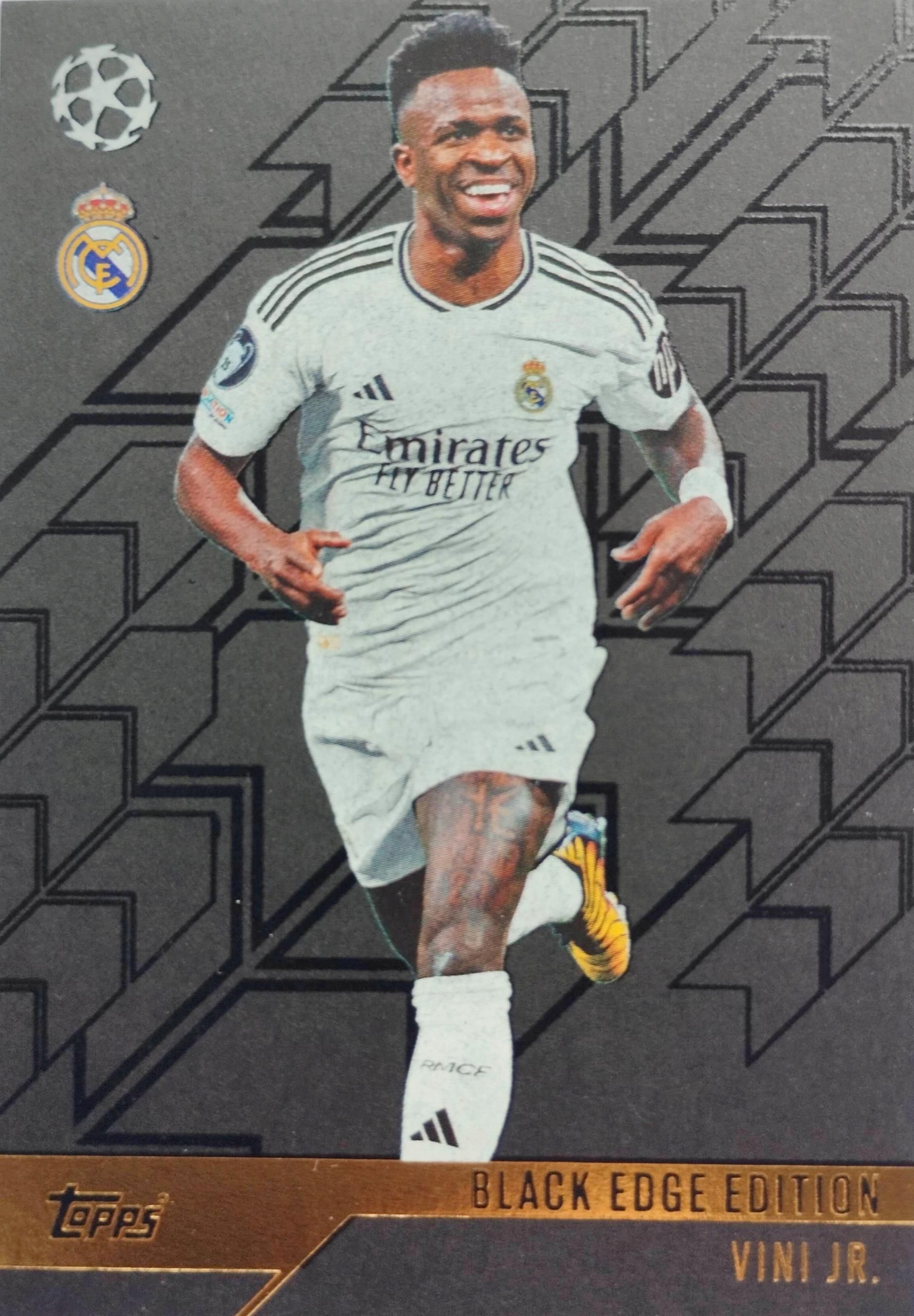 Topps Match Attax 2024 -2025 Black Edge Edition Be 5 Vini Jr