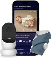 Zdjęcie Owlet Monitor Duo Dream Sock & Cam 2 Granatowy - Odolanów