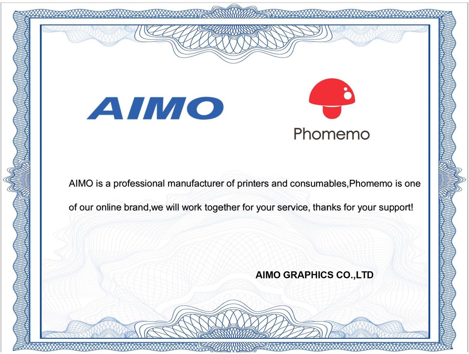 фото Принтер етикеток Aimo M02 Pro Green