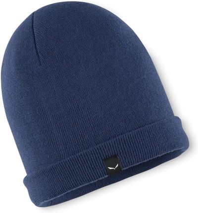 Czapka z Wełną Salewa Puez Am Beanie - dark denim