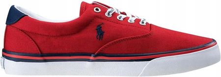POLO Ralph Lauren Trampki męskie THORTON czerwone materiałowe 40