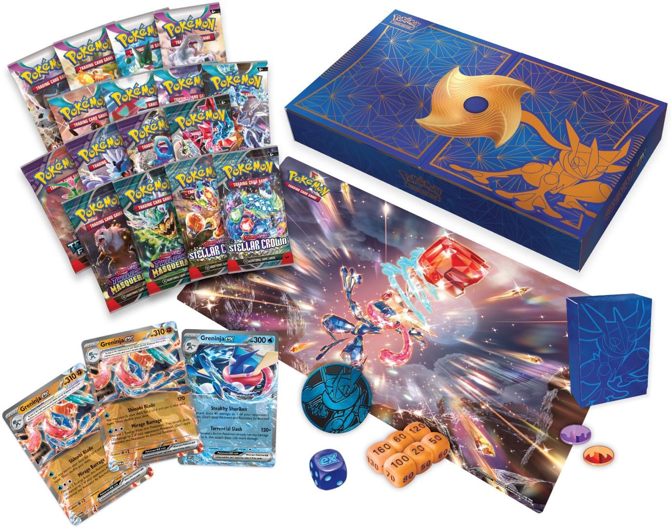 Pokemon TCG Ultra Premium Collection Box Greninja Ex - Ceny i