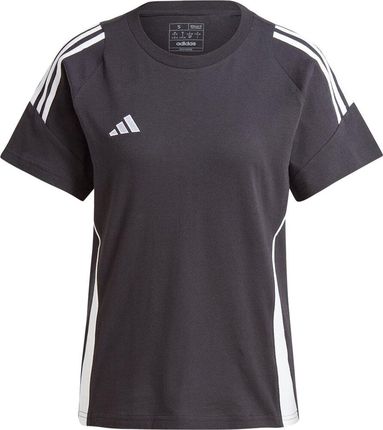 adidas Koszulka Damska Tiro 24 Sweat Tee Czarna Ij9955