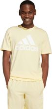 Zdjęcie adidas Koszulka Męska Essentials Single Jersey Big Logo Tee Żółta Ix0135 - Pakość