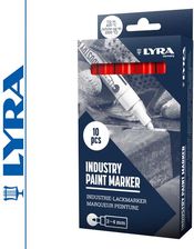 Zdjęcie Lyra Zestaw 10Szt. - Marker Permanentny Industry - Czerwony - Nekla