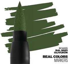 Zdjęcie Ak Interactive Ak Rcm015 Real Colors Markers Ral6003 Olivgrün Olive Green Acrylic Paint CHE007732 - Sobótka