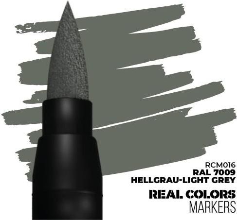 Zdjęcie Ak Interactive Ak Rcm016 Real Colors Markers Ral7009 Hellgrau Light Grey Acrylic Paint CHE007733 - Sobótka