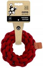 Zdjęcie M Pets Zabawka Coto Ring Czerwony 13Cm MP5531 - Będzin
