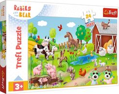 Zdjęcie Trefl Puzzle maxi 24el. Bobaski i zwierzęta 14372 - Mielec