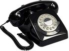 Gpo Retro 746Wivr 746 Biurkowy Telefon Czarny