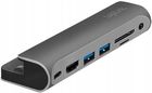 Stacja dokująca USB-C® LogiLink UA0385  zasilanie USB-C®