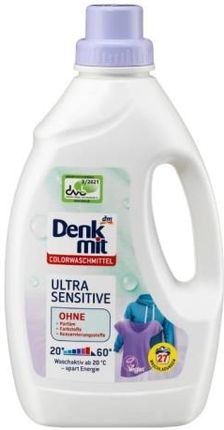 Denkmit Płyn Do Prania Tkanin Kolorowych Ultra Sensitive 27 Prań 1,5l