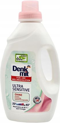 Denkmit Płyn Do Prania Tkanin Delikatnych I Wełny Ultra Sensitive 1,5l