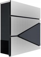 Zdjęcie Mark Adler Skrzynka Na Listy Pocztę Gazety Antracyt - Września