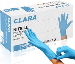 Zdjęcie Emka Rękawice Nitrylowe Clara Roz.Xs Niebieskie - Brzeziny