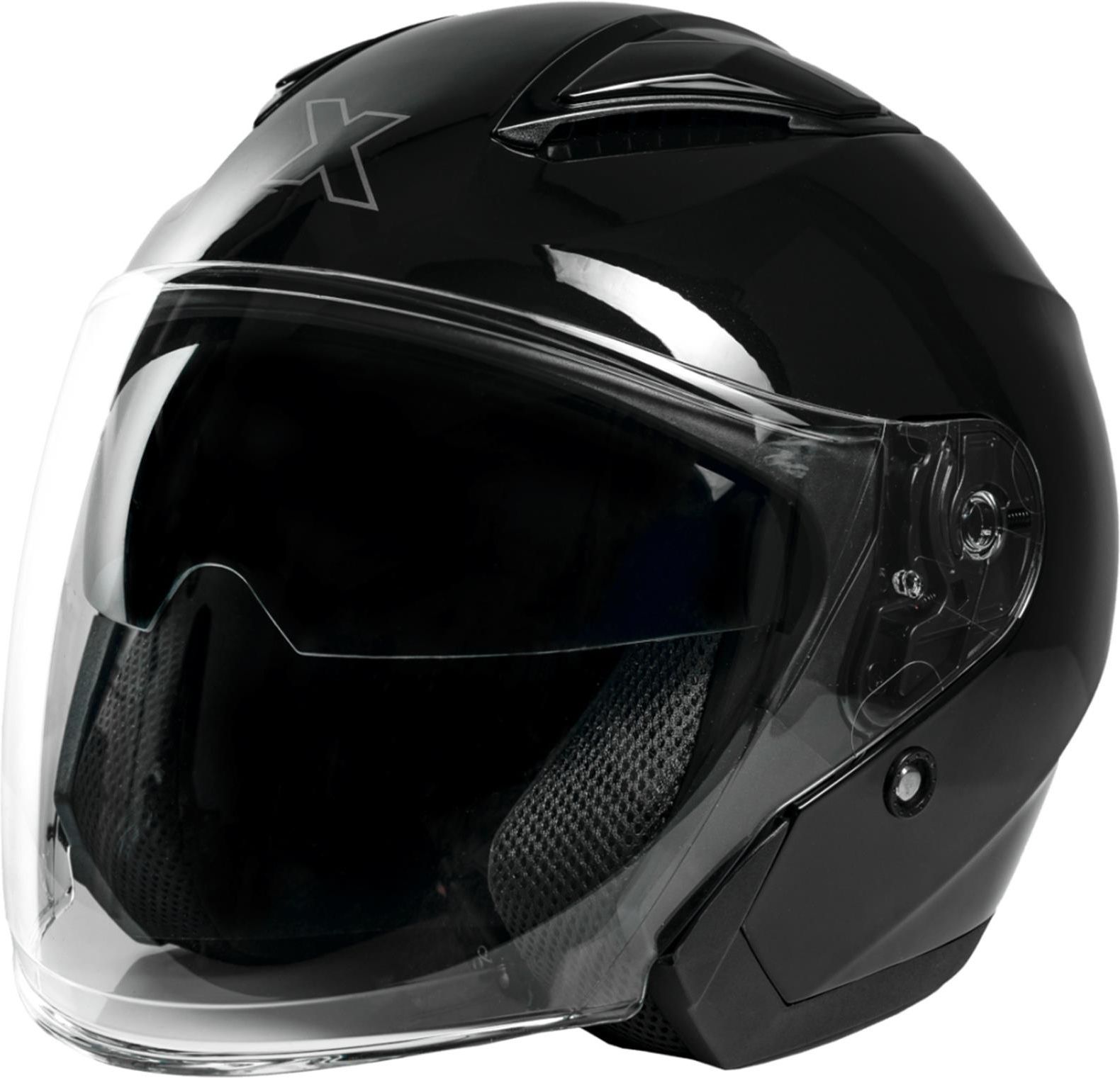 Kask motocyklowy Roxar Otwarty Orlando Evo Z-Line Czarny