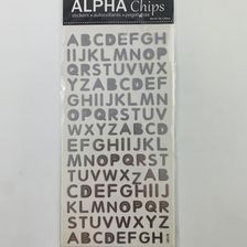 Zdjęcie Panon Naklejki Alfabet Literki Srebrne - Czempiń