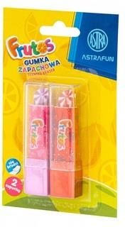 Astra Gumka Zapachowa W Kształcie Szminki Frutos 2Szt. Blister