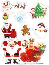 Zdjęcie Dalprint Naklejki Żelowe Mikołaje 8Szt. Dpcraft - Zwierzyniec