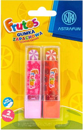 Astra Gumka Zapachowa W Kształcie Szminki Frutos 2Szt.Blister