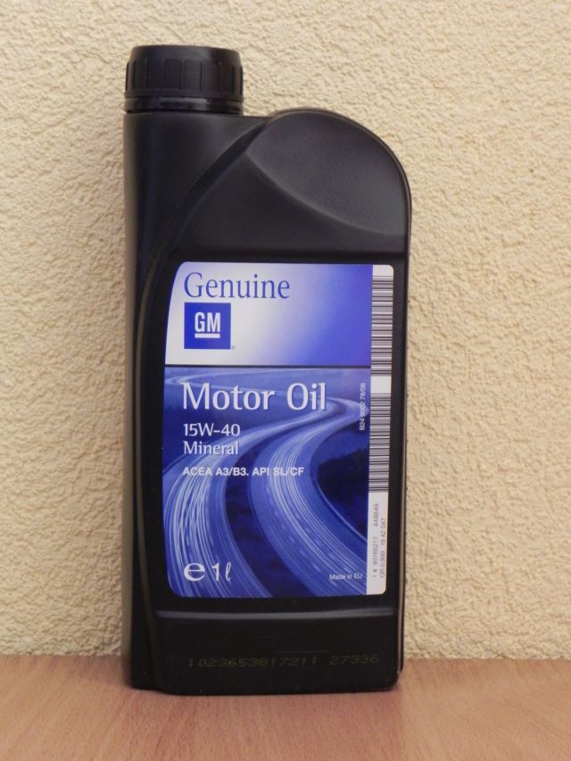 Olej silnikowy Gm Motor Oil Mineral 15W40 1l 15W40 - Opinie i ceny na ...