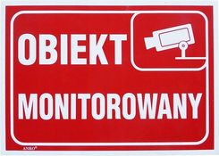 Zdjęcie Tablica Obiekt Monitorowany 21X15 (Pvc) / 111 - Gogolin