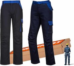 Portwest Spodnie Robocze Bawełnianie Upf 40 Kingsmill Cw11 Xl Regulowane - zdjęcie 1
