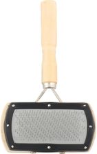 Zdjęcie Szczotka dwustronna do czesania Psa Psów masowania szara  - Trzcianka