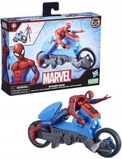 Zdjęcie Hasbro Marvel Spiderman Figurka Spiderman z motorem Web Cycle F5074 - Sompolno