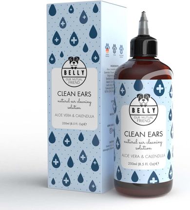 Belly Dog Ear Cleaner naturalny rodek do czyszczenia ucha dla psw 3 szt -  Ceny i opinie - Ceneo.pl
