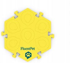 Zdjęcie FluentPet HexTile Flex piankowa mata do przycisków żółta - Pruchnik