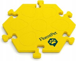 Zdjęcie FluentPet HexTile Compact piankowa mata do przycisków żółta - Bukowno