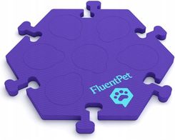 Zdjęcie FluentPet HexTile Compact piankowa mata do przycisków fioletowa - Małomice