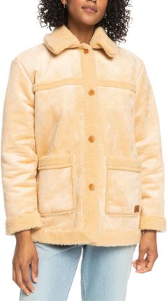 Kurtka zimowa damska Roxy Change Of Heart Sherpa | -15% z kodem PREZENT na wybrane produkty Decathlon