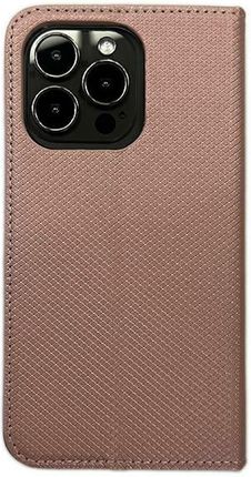 Etui Smart Magnet Book Xiaomi 14T Pro Różowo Złoty Rose Gold - zdjęcie 3