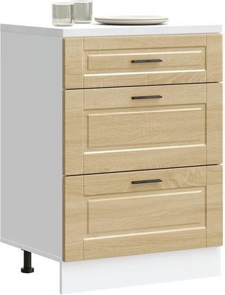 vidaXL Szafka Kuchenna Dolna Porto Dąb Sonoma (854262)